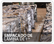 Empacado de lámina de 1ra INTERACERO